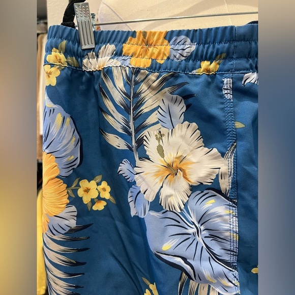 NWT Men’s Hurley Boardshort- Size Large- Blue Hawaiian- 17” - Picture 4 of 7